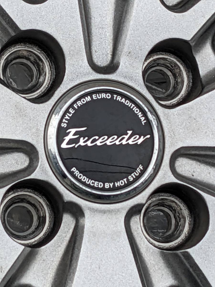 エクシーダ／Exceeder S117 14×4.5J +45 PCD100 ＋ スタッドレス（M+S)165/55R14 14インチ 4本セット_画像5