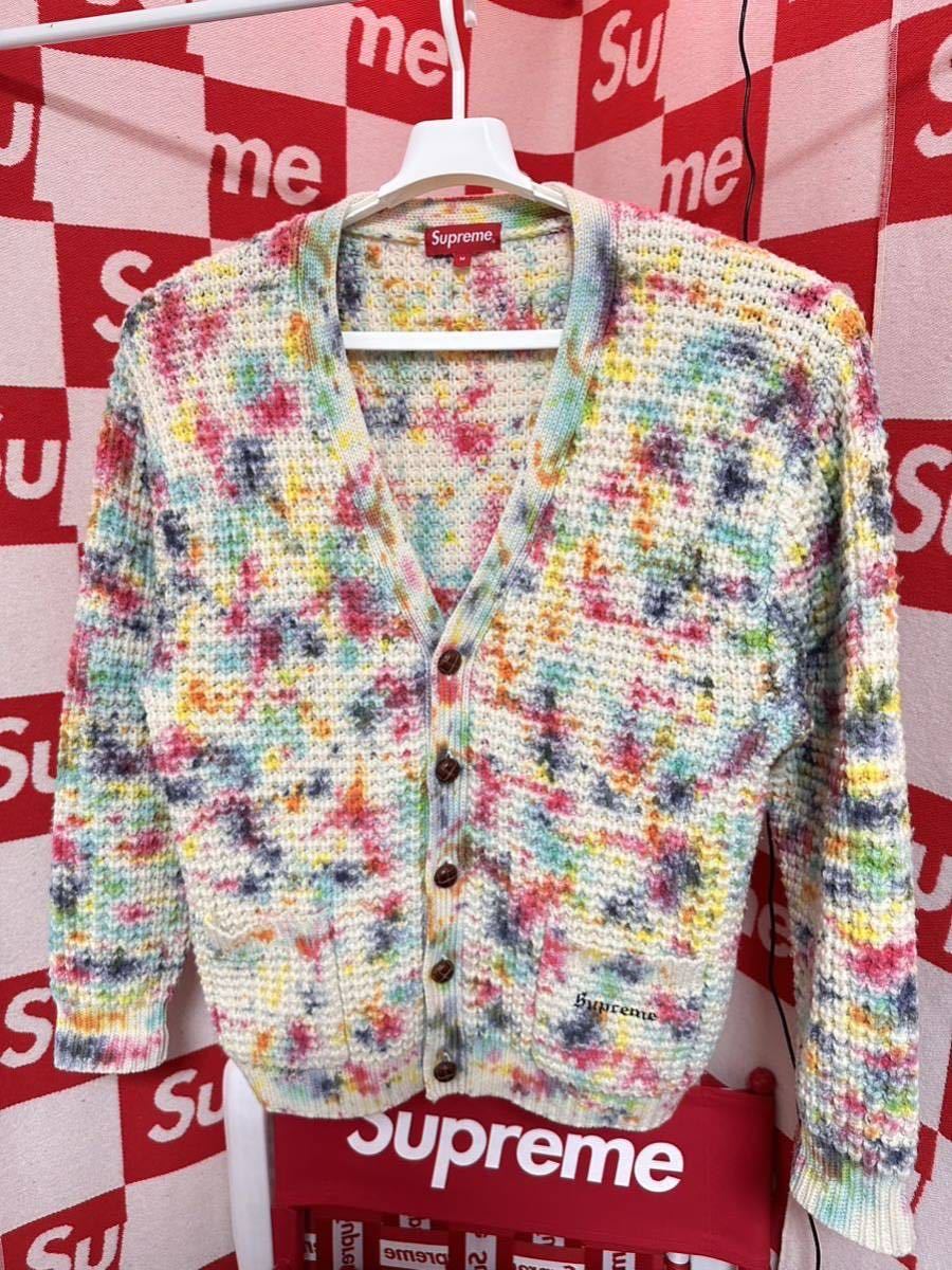 ☆希少☆超激レア☆Supreme Waffle Knit Cardigan ワッフルニット カーディガン シュプリーム box logo_画像3