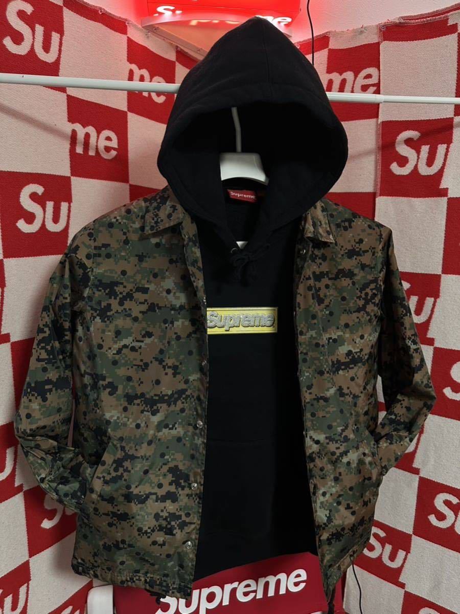 ☆希少☆名作☆Supreme comme des garcons shirt Coach Jacket シュプリーム コムデギャルソンシャツ コーチジャケット カーキ_画像9