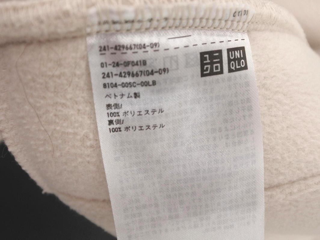 UNIQLO ユニクロ ボア ブルゾン ジャケット sizeL/オフホワイト ◆■ ☆ dla5 レディース_画像5