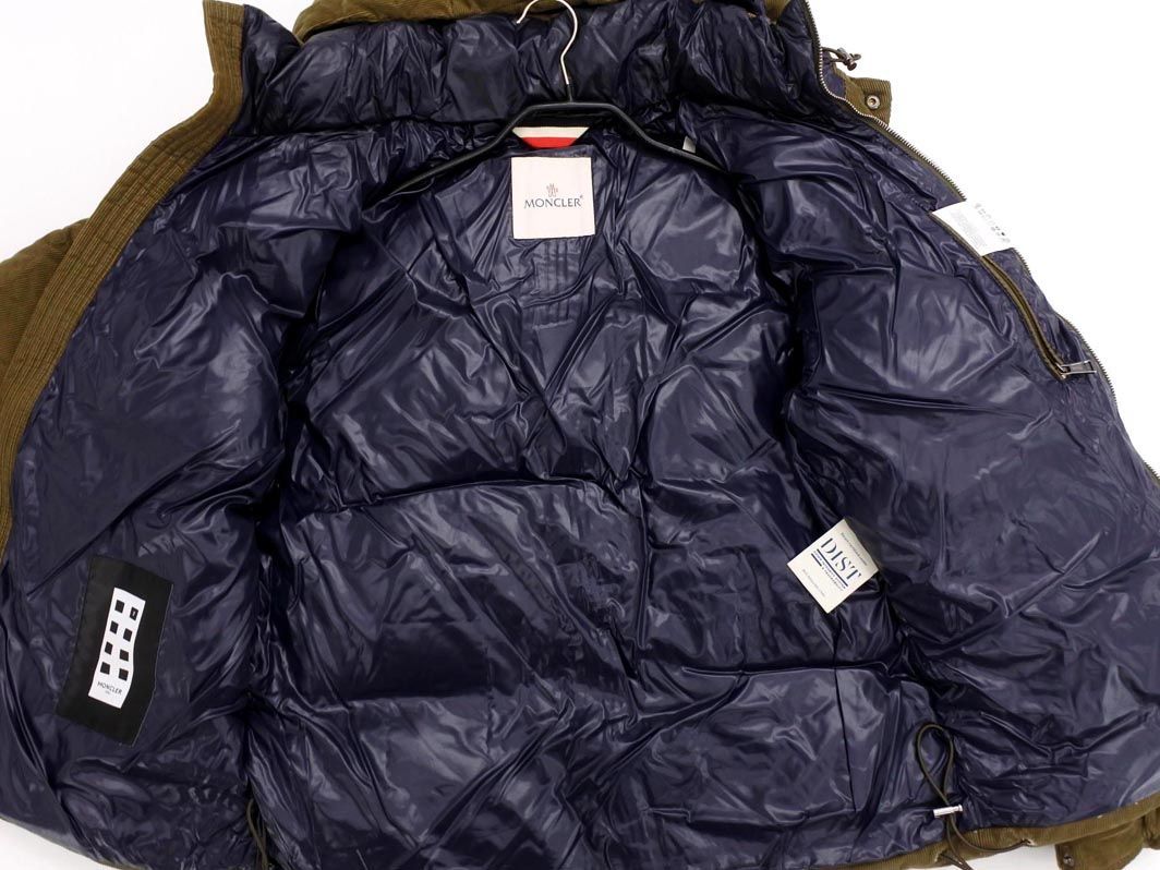 MONCLER モンクレール E20914082405 549H4 コーデュロイ ダウン ジャケット size1/カーキ ◆■◎ ☆ dla5 メンズ_画像6