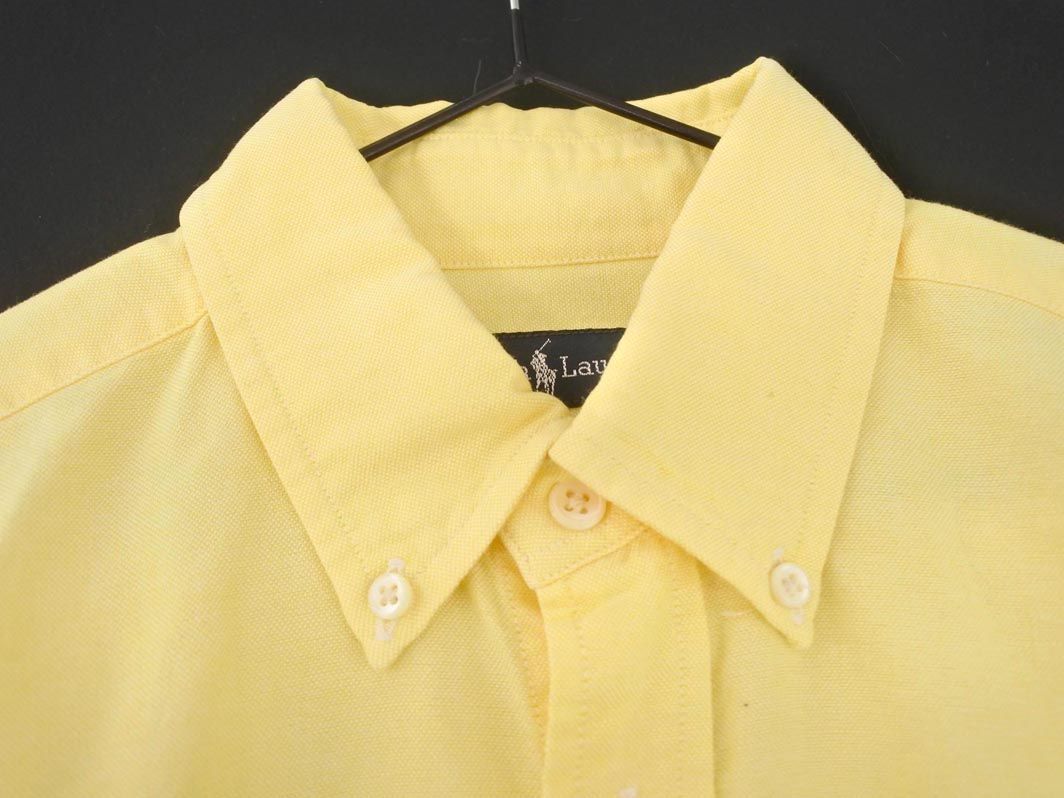 Ralph Lauren Ralph Lauren button down shirt 150 yellow #* * dla7 child clothes 