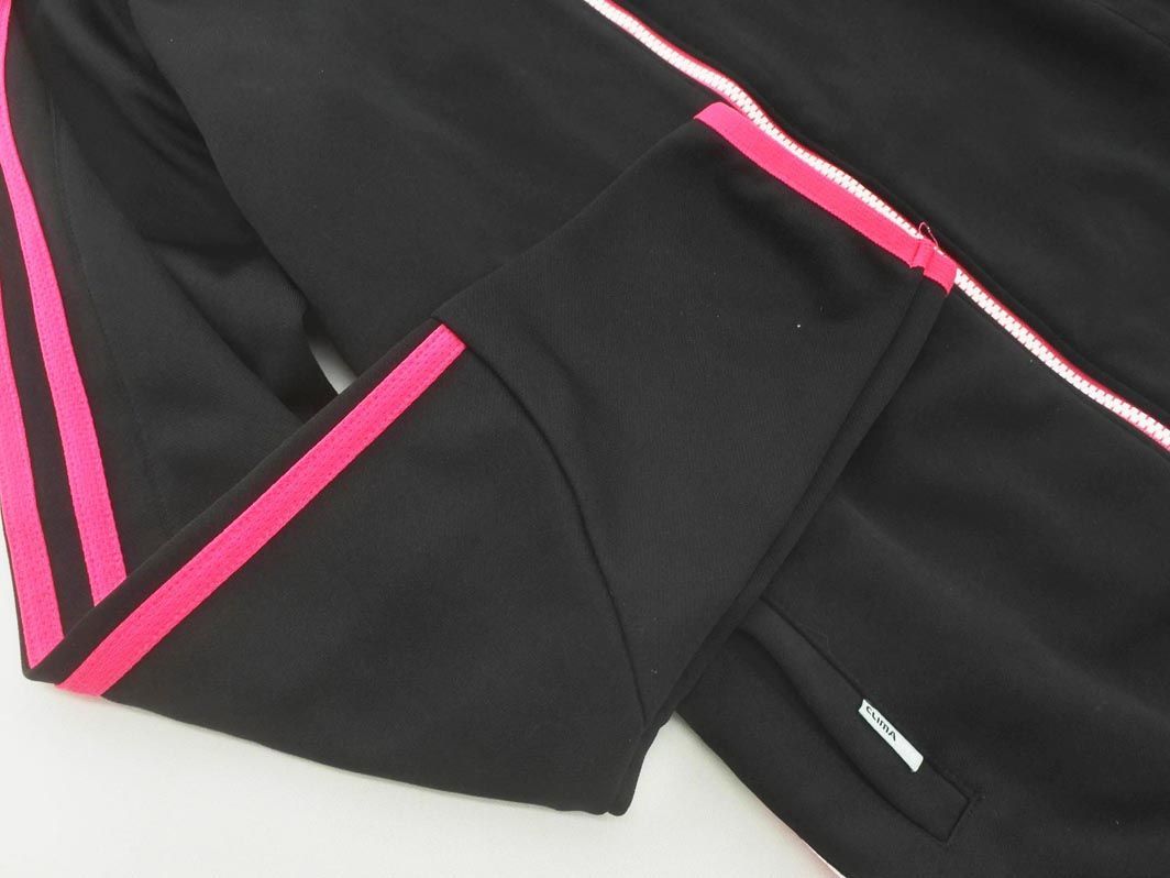 adidas Adidas jersey sizeM/ black ## * dla8 lady's 