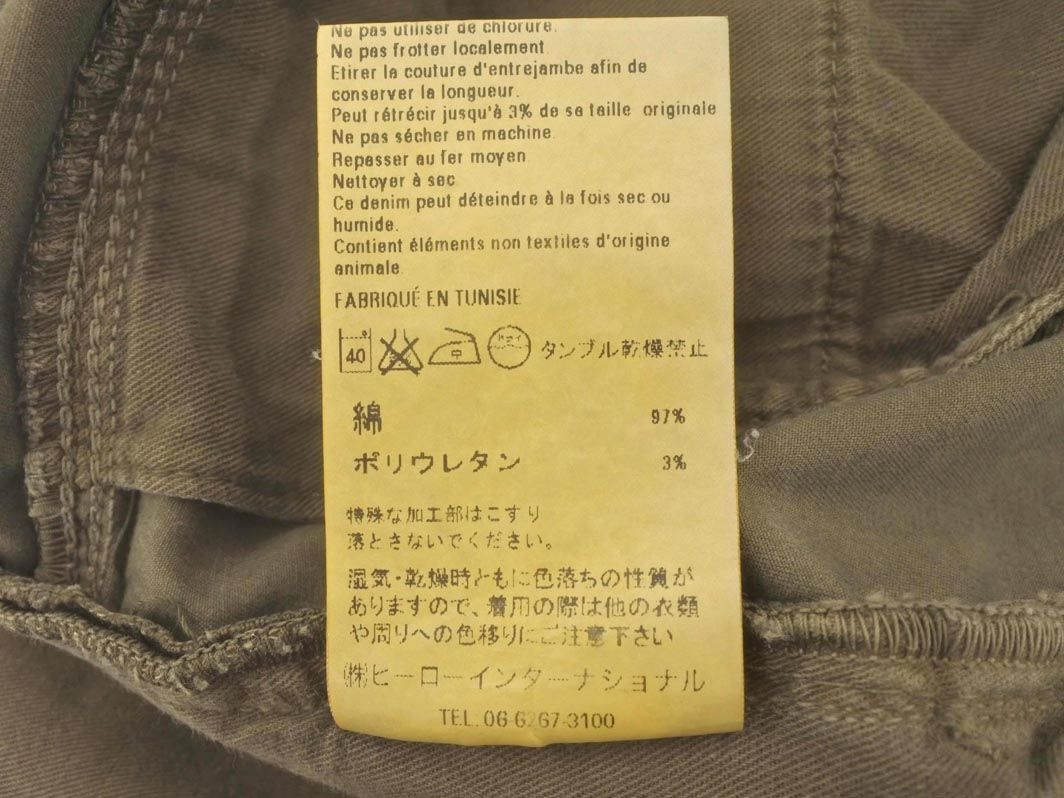 Nudie Jeans ヌーディージーンズ スリム パンツ size32/カーキ ■■ ☆ dlc6 メンズの画像8