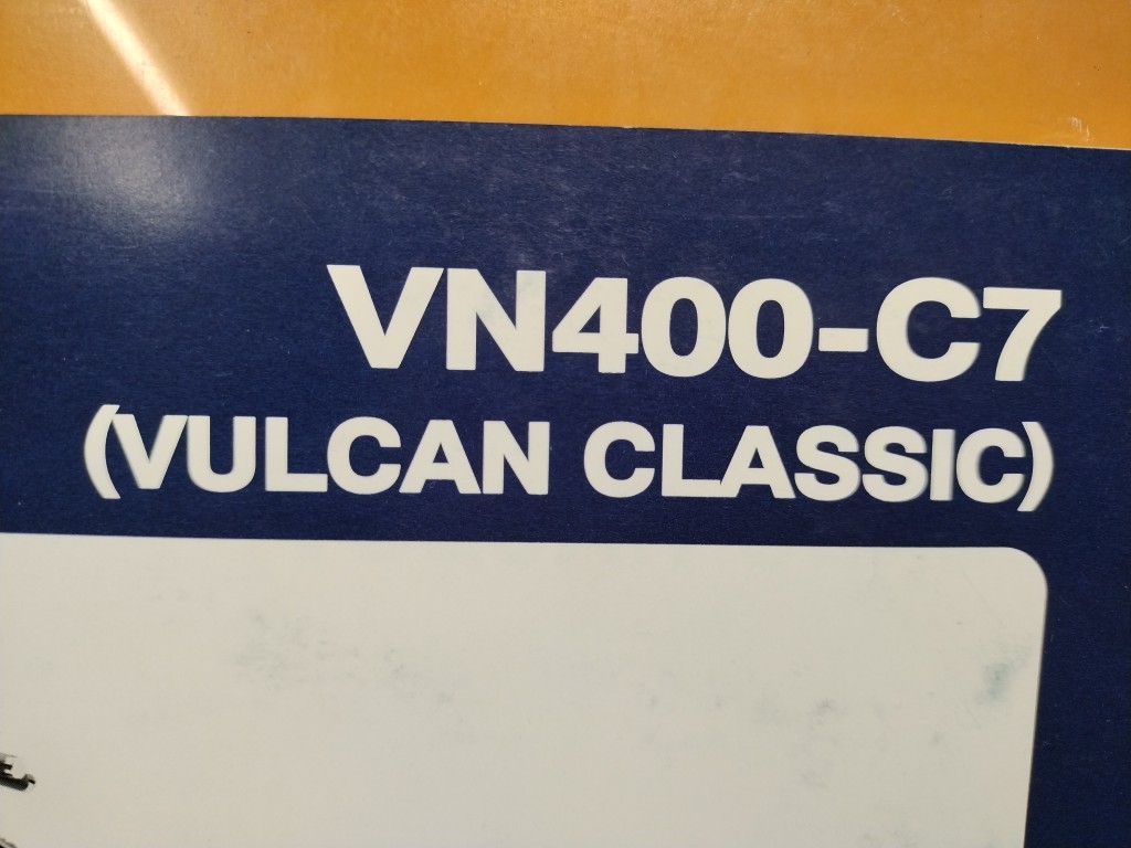 ●（R51127 B4）⑭　VN400-C7　VULCAN CLASSIC　パーツリスト パーツカタログ PARTS LIST PARTS CATALOGUE 送料無料_画像2