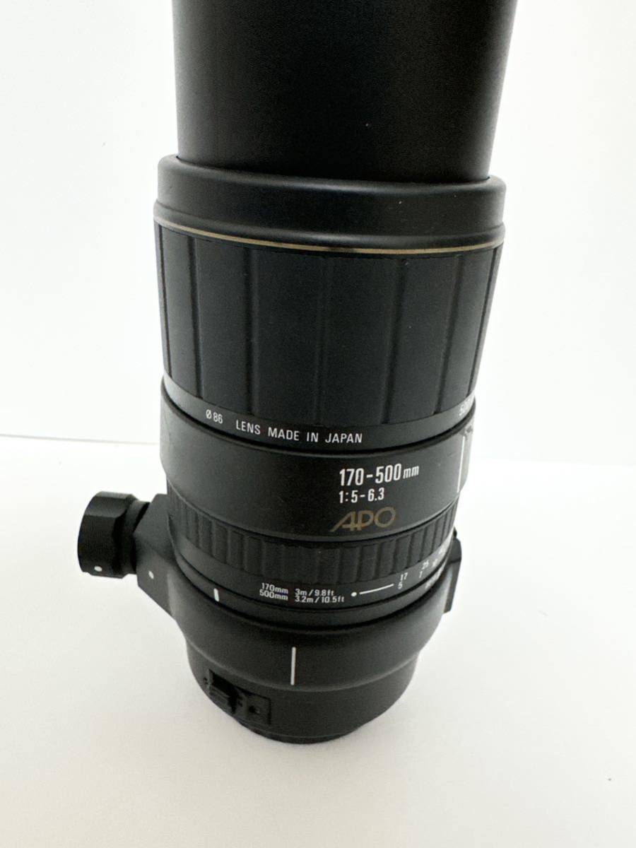 APO AF170-500mm F5-6.3 DG SIGMA ジャンク_画像6