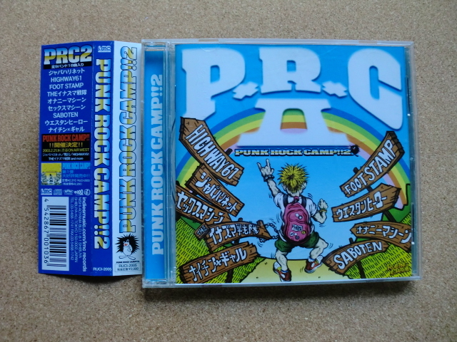 ＊【CD】【V.A】PUNK ROCK CAMP!! ２／ジャパハリネット、オナニーマシーン、SABOTEＮ 他（RUCI2005）（日本盤）_画像1