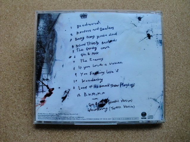 ＊【CD】Dirty Pretty Things／WATERLOO TO ANYWHERE（UICR1047）（日本盤）の画像3