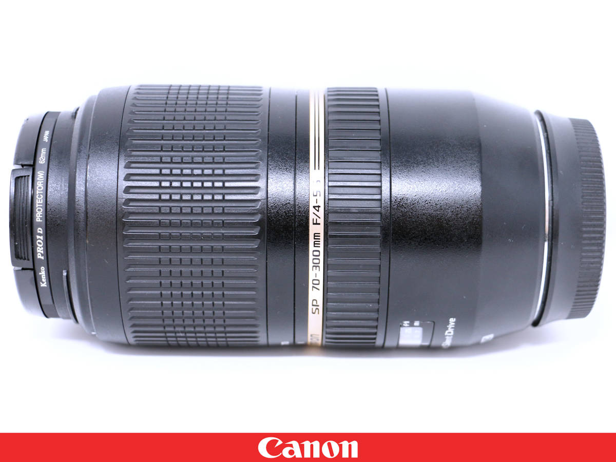 ◇美品◇Canon キャノン用 TAMRON SP 70-300mm F4-5.6 Di VC USD A005★フィルター フード付属★高画質・高機能プレミアム望遠ズームレンズ_画像5