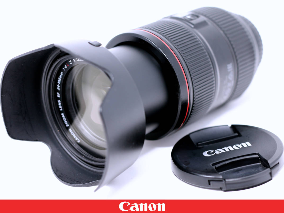 ◇美品◇Canon キャノン EF24-105mm F4L IS Ⅱ 2 USM ◇フィルター フード ポーチ付属★更なる高画質実現Lレンズ◇◆EF24-10540LIS2_画像10