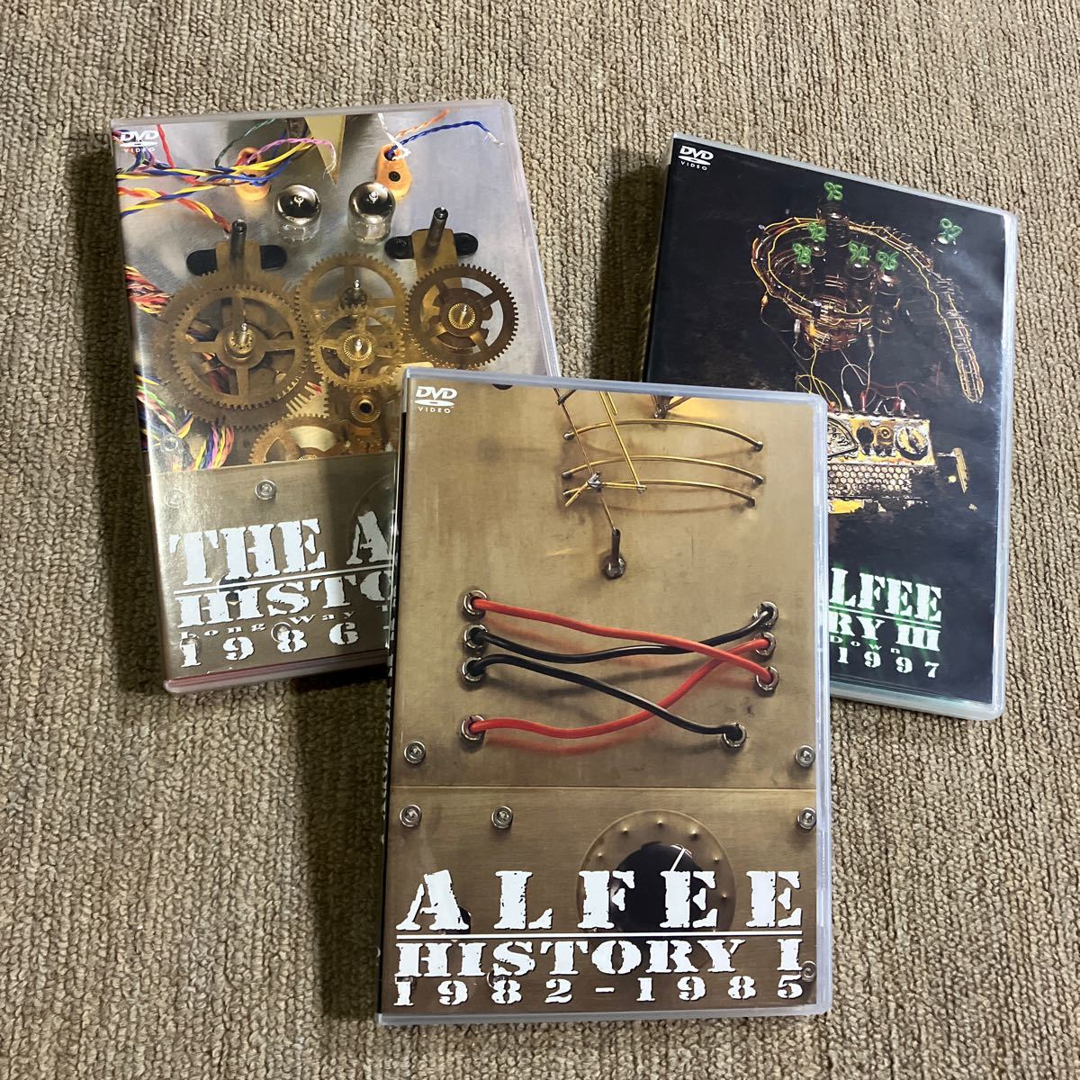 THE ALFEE HISTORYI~III DVD-BOX SPECIAL EDITION 【ポストカード欠品】_画像2