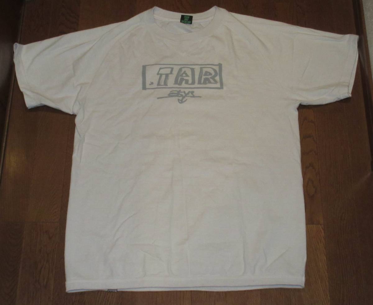 TAR ロゴ Tシャツ 白 Lサイズ (検索用 Tokyo Air Runners tee submerge サブマージ ホワイト white large_画像1