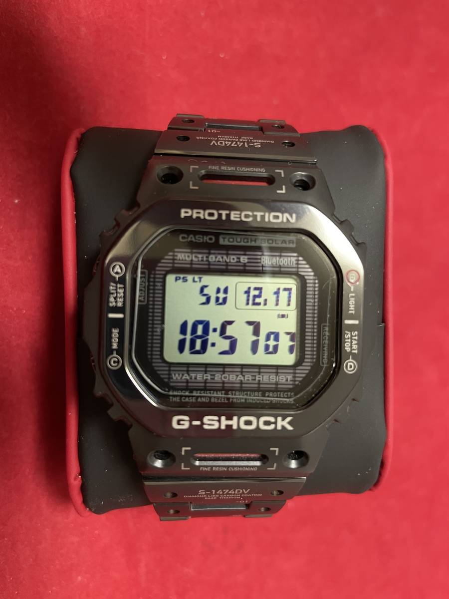 　☆CASIO カシオ G-SHOCK ジーショック GMW-B5000TVA-1JR フルメタルチタン タフソーラー電波☆_画像2