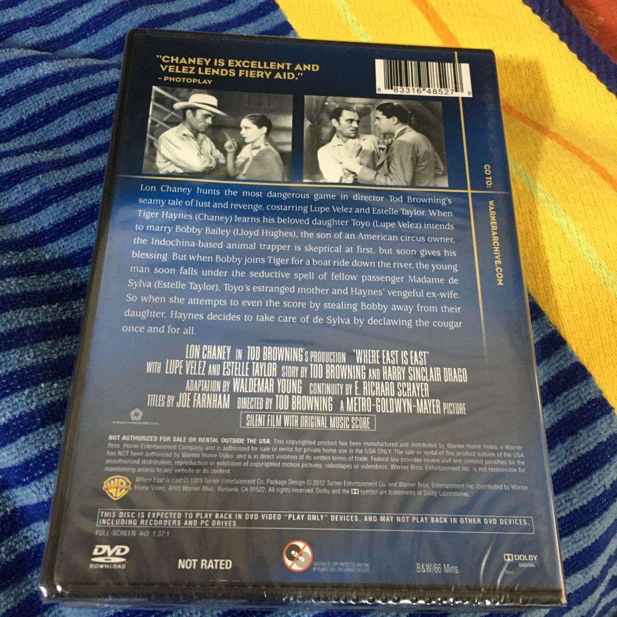 【輸入盤】DVD 獣人タイガ (1929) トッドブラウニング ロンチェイニー 誰も見たことナーイナイ 誰もさわってナーイナイ 欧米傑作カルト映画_画像2