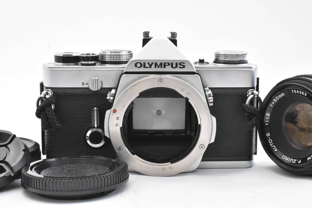 OLYMPUS OM-1改 ボディ OLYMPUS OM-SYSTEM ZUIKO 50mm F1.8 レンズ（t5382）