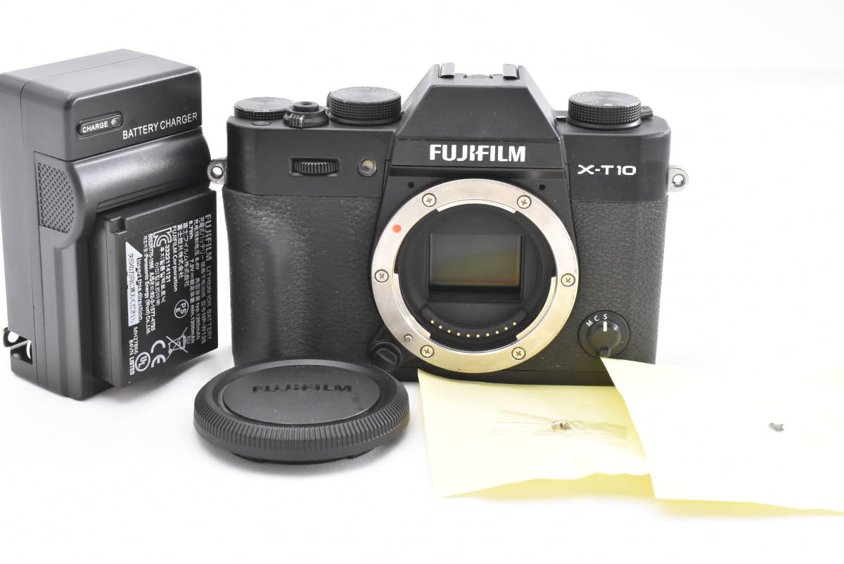 FUJIFILM 富士フィルム X-T10 ブラックボディ ミラーレス一眼レフ 