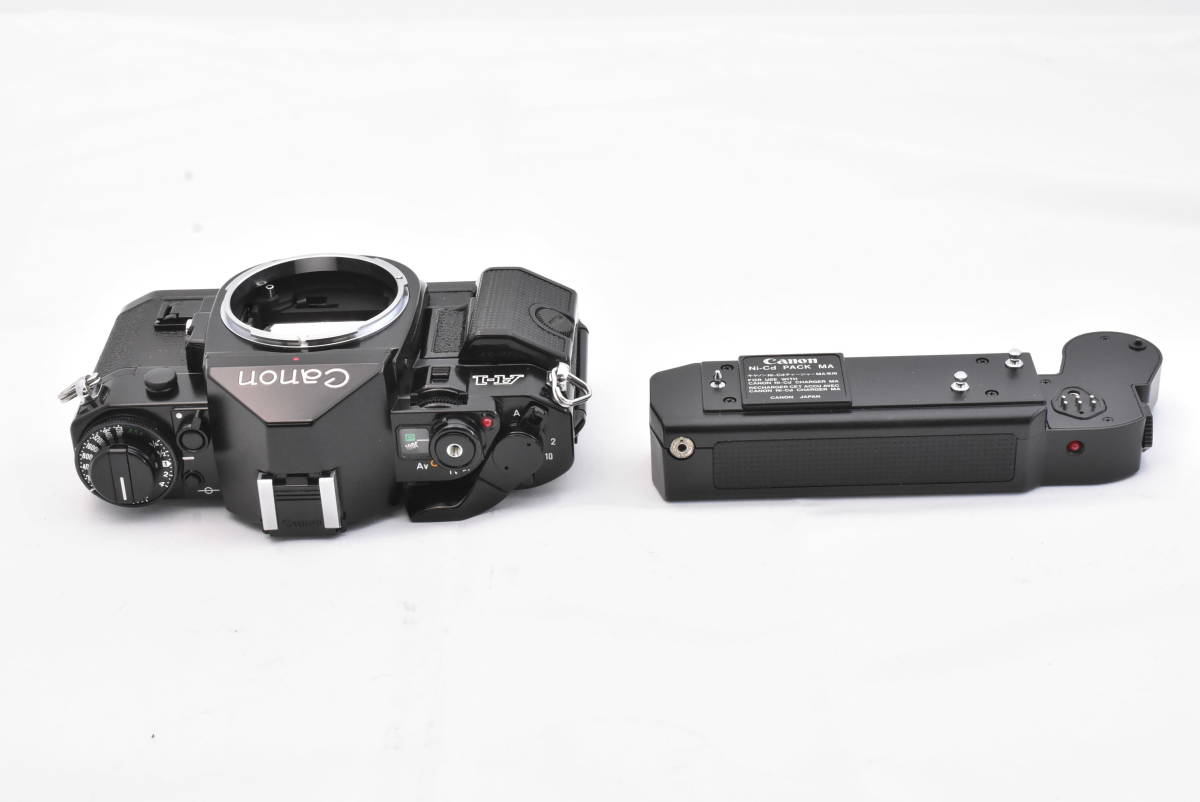 Canon キャノン Canon A-1 Motor Drive MA Ni-Cd Pack MA Data Back A 元箱付き（t5179）_画像4