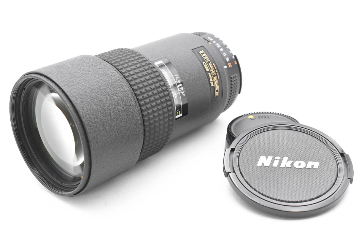 Nikon ニコン ED AF NIKKOR 180mm F/2.8 D オートフォーカス レンズ (t3476)