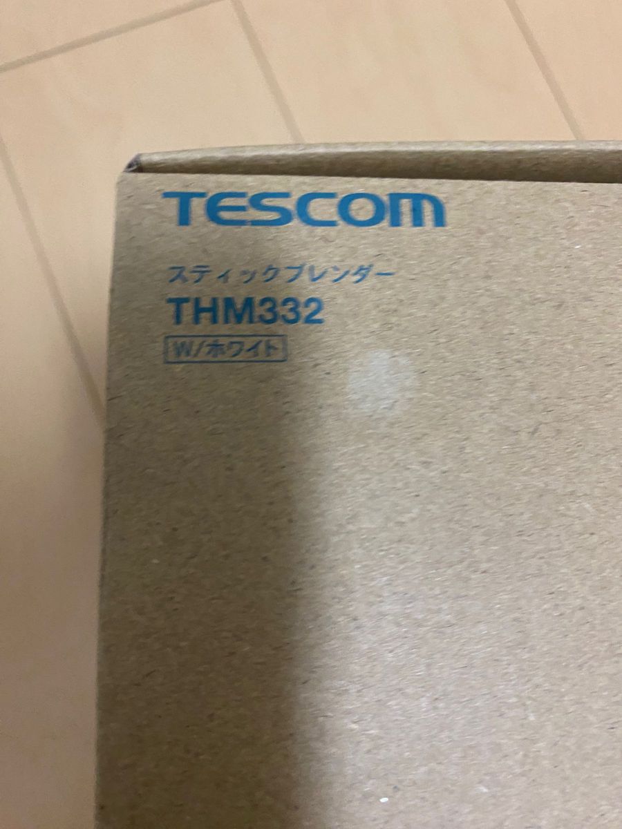 【新品未使用】TESCOM テスコム　ブレンダー　スティックブレンダー　THM332 ホワイト