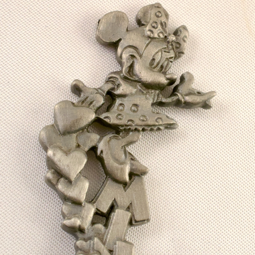 ミニーマウス スプーン Walt Disney World PEWTER COLLECTIBLE SPOON 未使用品_画像3