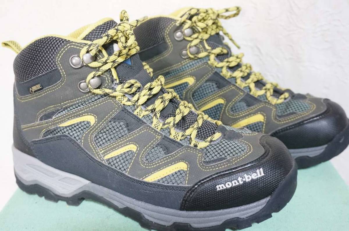 男性用 mont-bell モンベル GORE-TEX ゴアテックス トレッキングシューズ ワオナブーツ 412513360 size 27.0cm アウトドア登山ハイキング