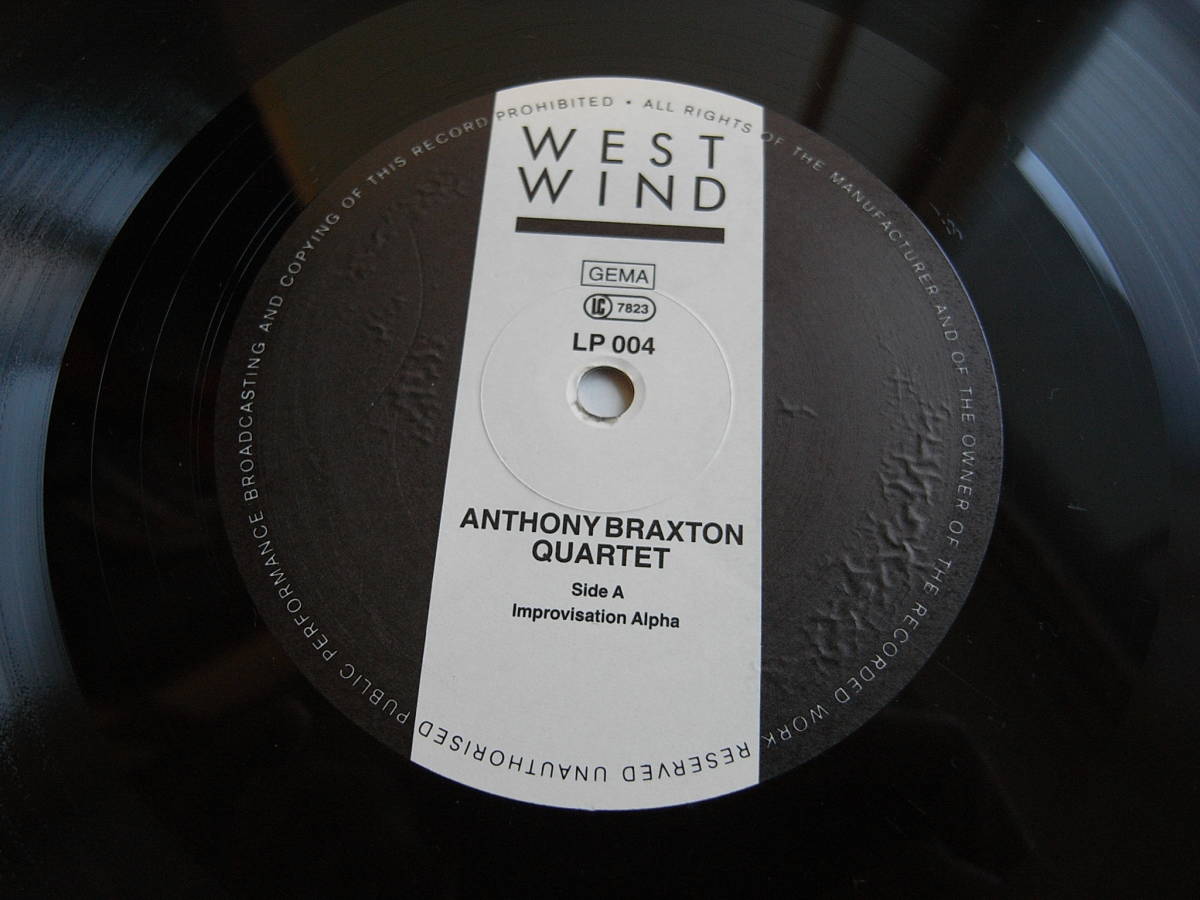 THE ANTHONY BRAXTON QUARTET / ... IF MY MEMORY SERVES ME RIGHT ヌード・ジャケの画像2