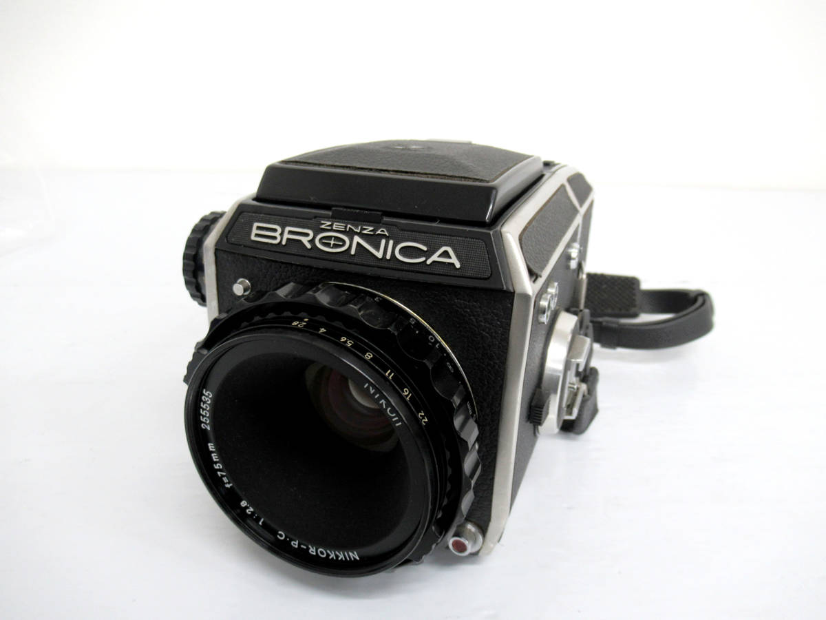 【ZENZA BRONICA/ゼンザブロニカ】戌②264//ブロニカ　EC/NIKKOR-P.C 1:2.8 f=75mm_画像1