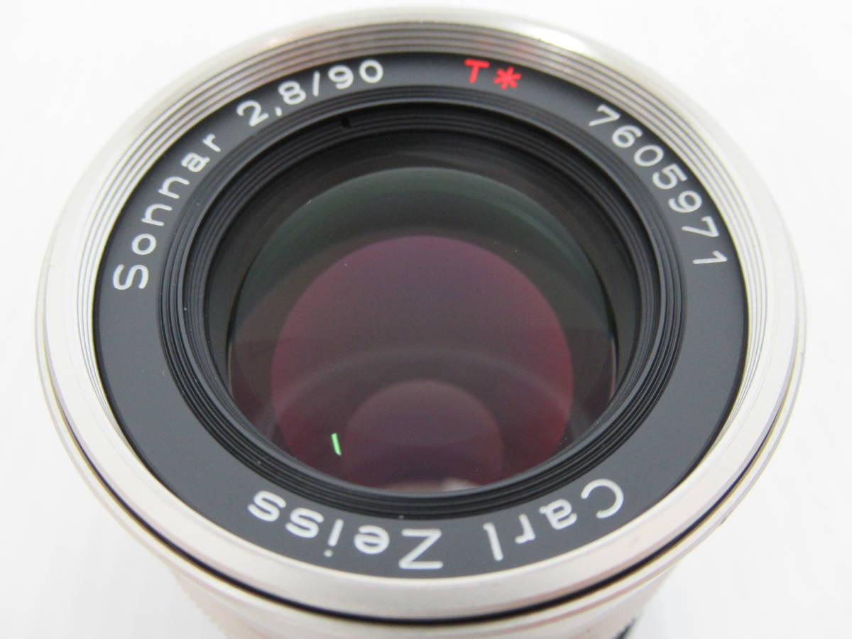 【CARL ZEISS/CONTAX】戌⑤244//美品　Carl Zeiss/カールツァイス　Sonnar 2.8/90 T＊ G1用レンズ_画像3