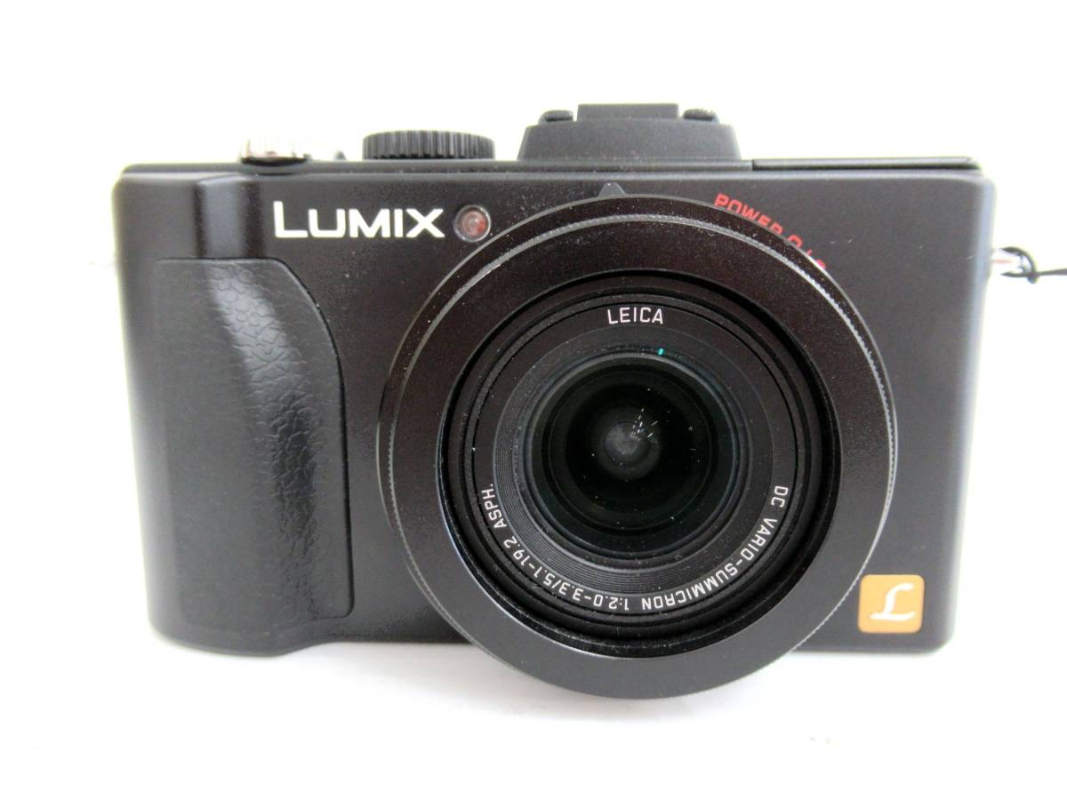 【Panasonic/パナソニック】亥②41//LUMIX DMC-LX5 コンパクトデジタルカメラ ブラック/防湿庫保管品　美品_画像2