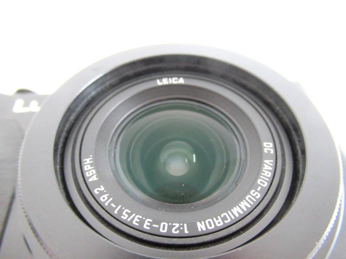 【Panasonic/パナソニック】亥②41//LUMIX DMC-LX5 コンパクトデジタルカメラ ブラック/防湿庫保管品　美品_画像9
