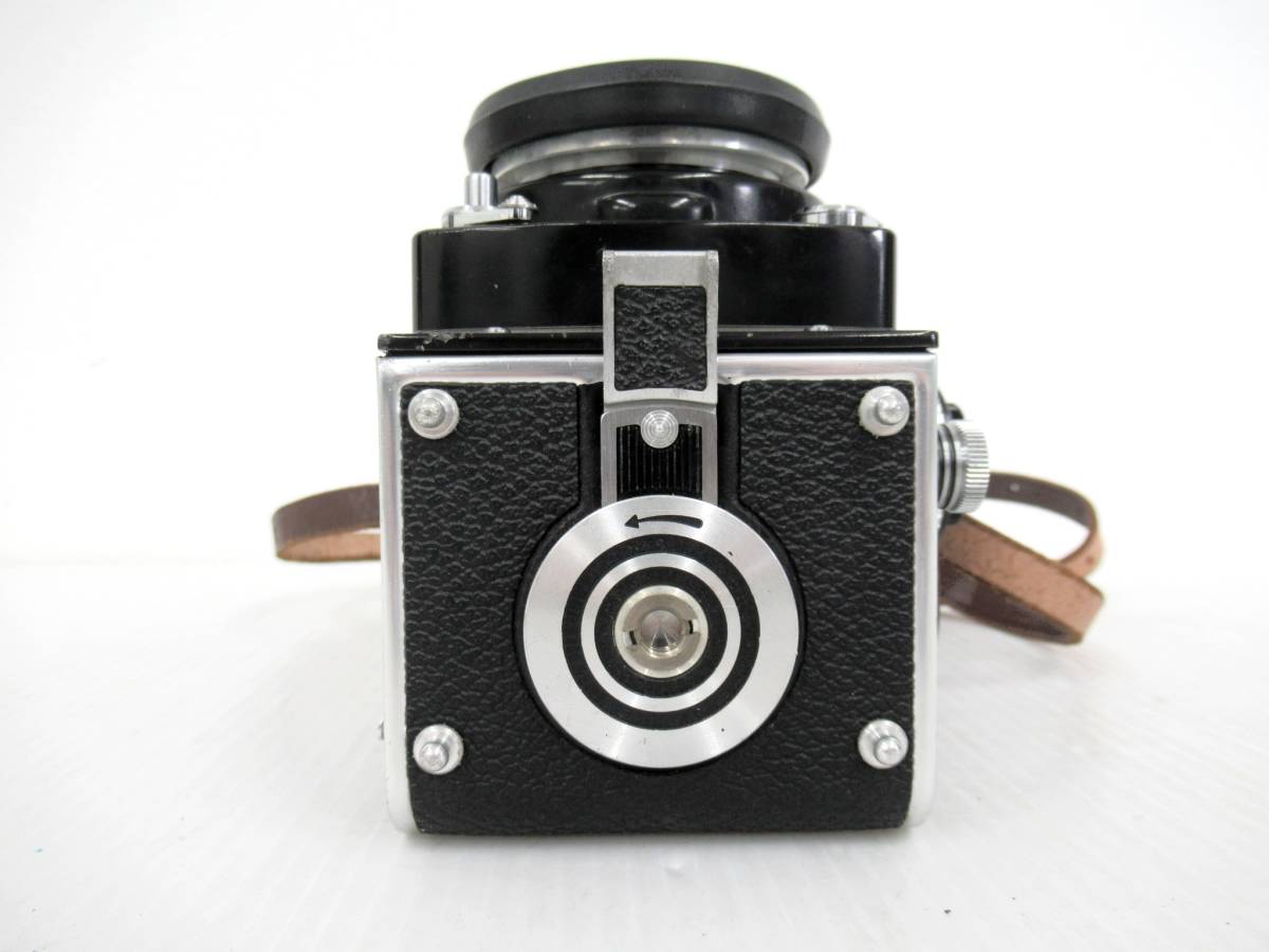 【ROLLEI/ローライ】亥①39//ROLLEIFLEX/ローライフレックス/2.8F xenotar/295万番台/1973-1981年製/純正ストラップ/フード_画像9