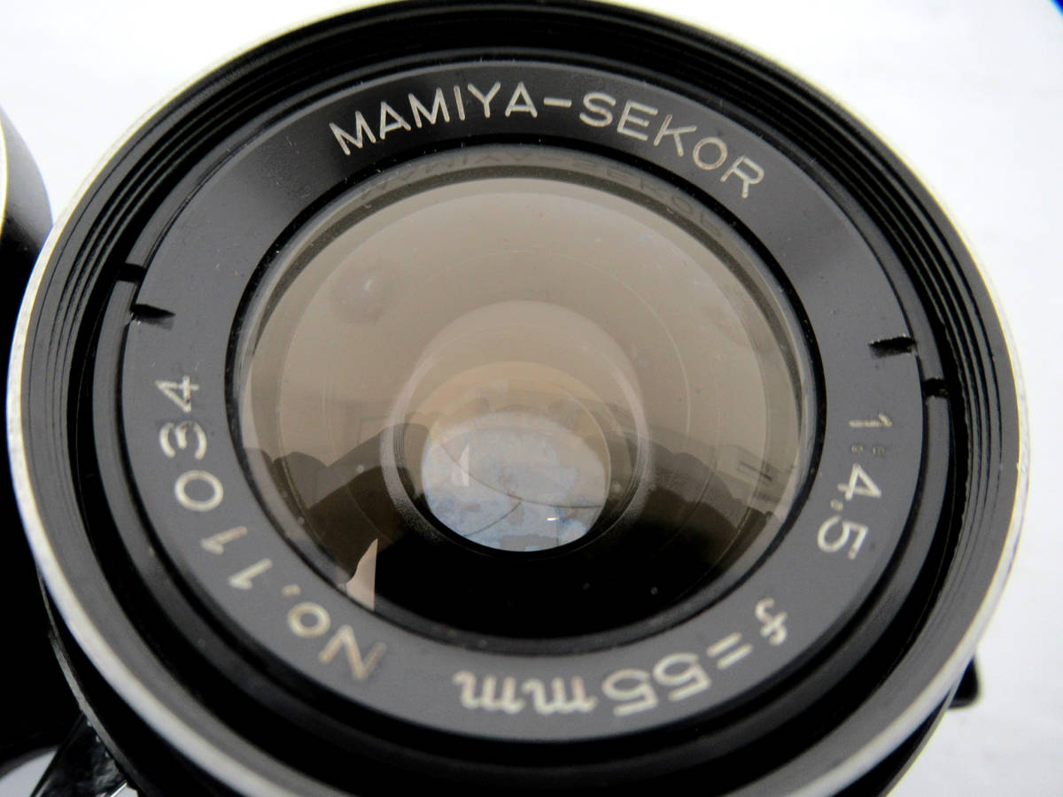 【MAMIYA/マミヤ】亥④72//SEKOR 1:4.5 f=55mm/二眼レフ/レンズ_画像9