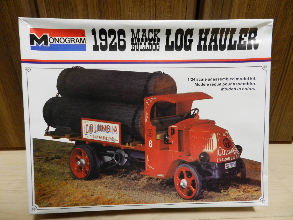 １／２４　1926 MACK BULLDOG LOG HAULER　＜MONOGRAM＞_画像1