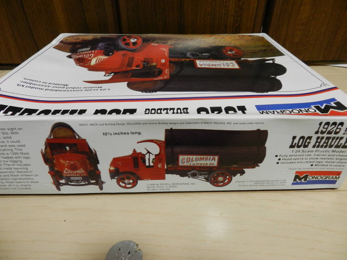 １／２４　1926 MACK BULLDOG LOG HAULER　＜MONOGRAM＞_画像5