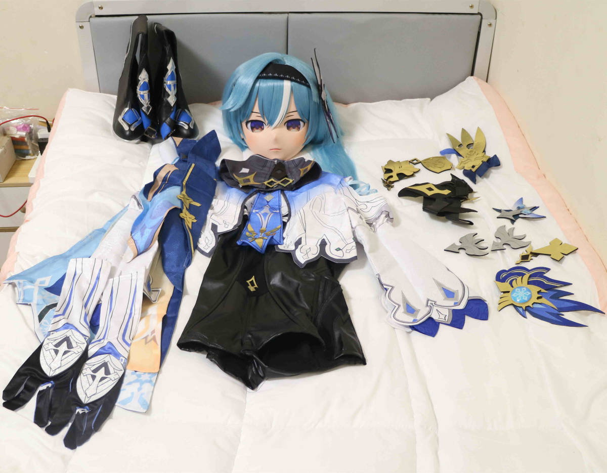 Yahoo!オークション - 全頭面 鍵つき エウルア 原神 kigurumi Yahoo!オークション - 全頭面 鍵つき エウルア 原神 kigurumi