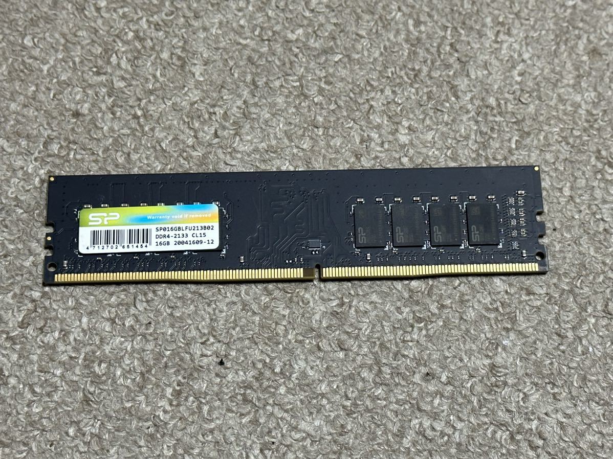 DDR 4-2133 CL15 16GB SP016GBLFU7213B02_画像1