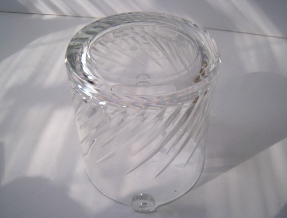 HOYA Hoya crystal ведерко для льда ( металлические принадлежности есть ) FO610 crystal стекло лед inserting не использовался товар /21N12.21-11