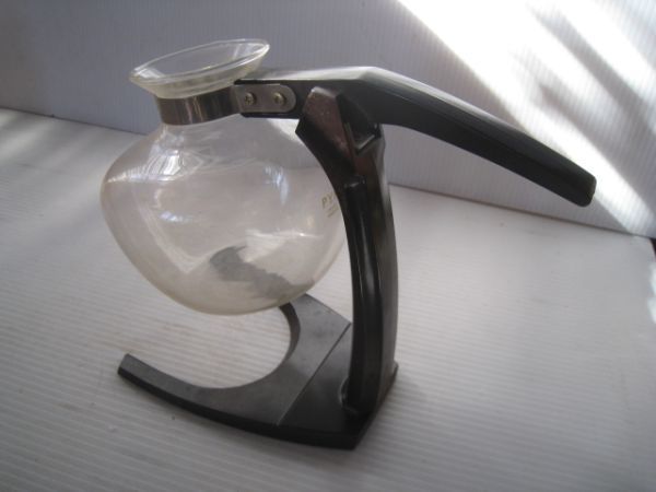 コーヒーサイフォン　NEW　PYREX　COFFEE　SYPHON　5人用　部品足りず　現状品　パーツ取りに/21N11.16-18_画像4