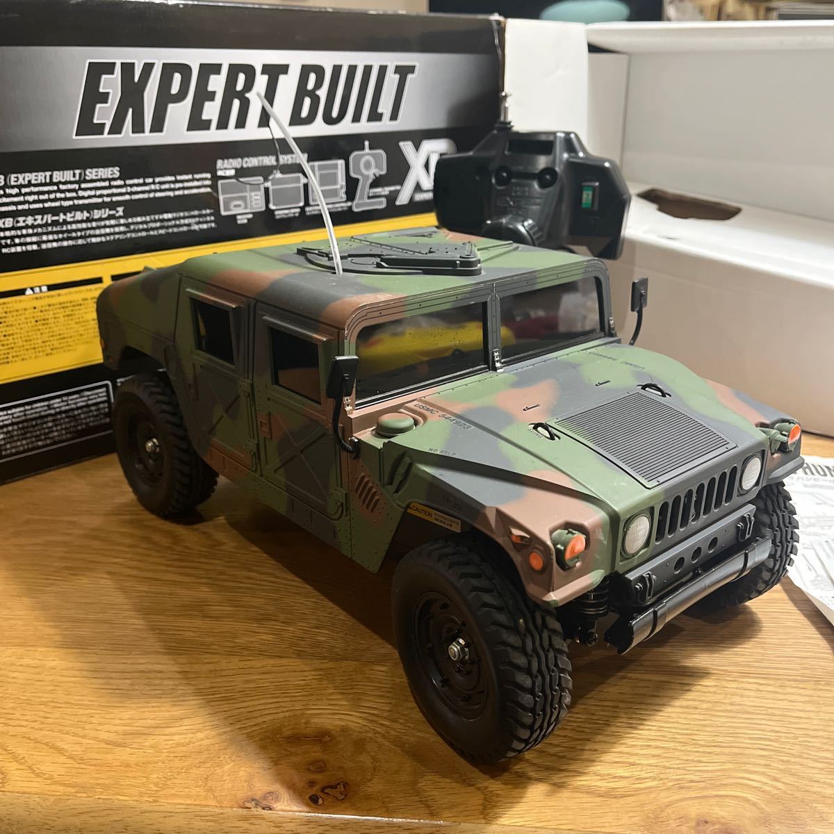 美品　絶版　タミヤ 電動 RC 1/12 XB M1025 ハンビー ESC仕様 57762 /HUMVEE TAMIYA ハマー_画像8