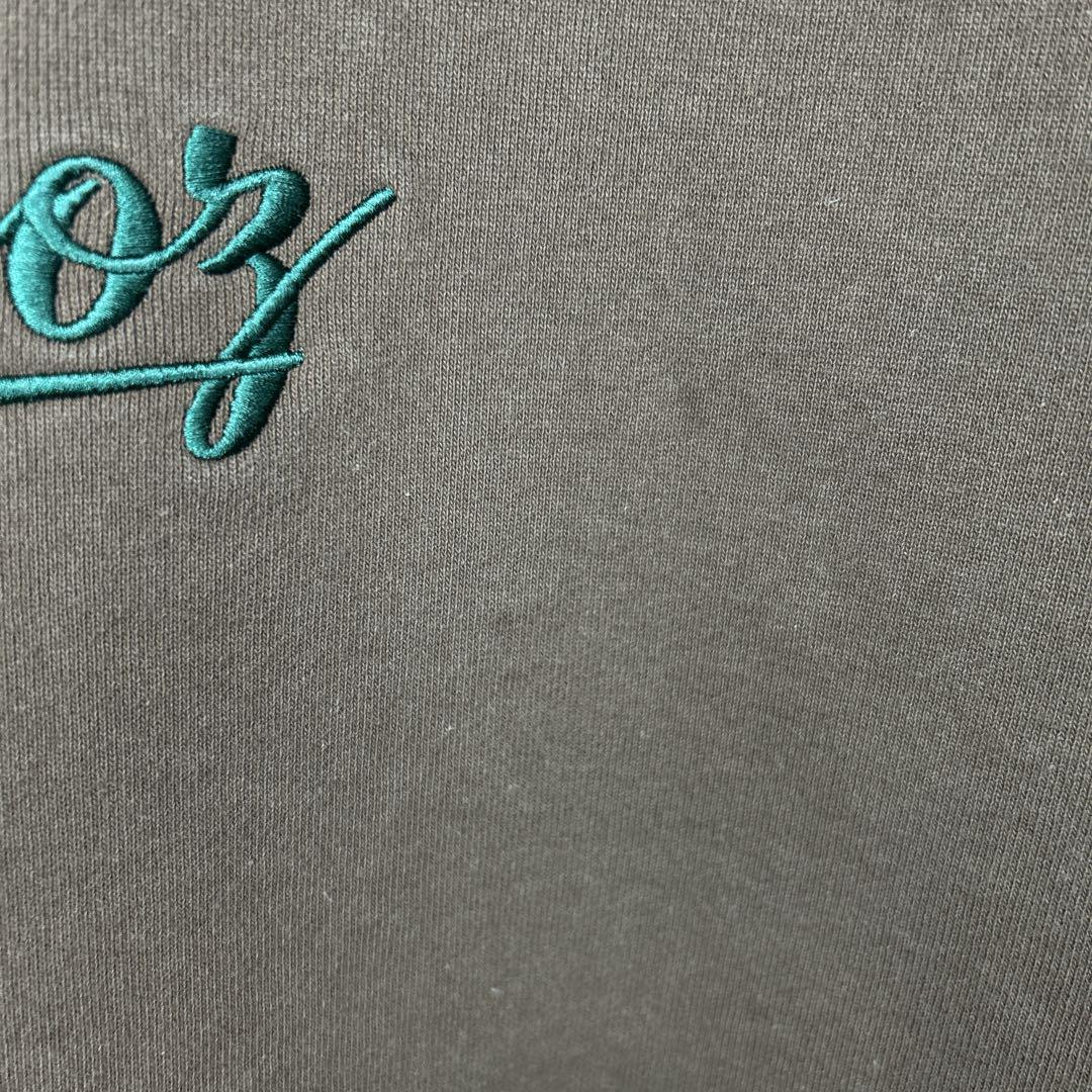 KEBOZ ケボズ スウェット ハーフジップ センター刺繍ロゴ 人気 KEBOZ ケボズ スウェット ハーフジップ センター刺繍ロゴ 人気