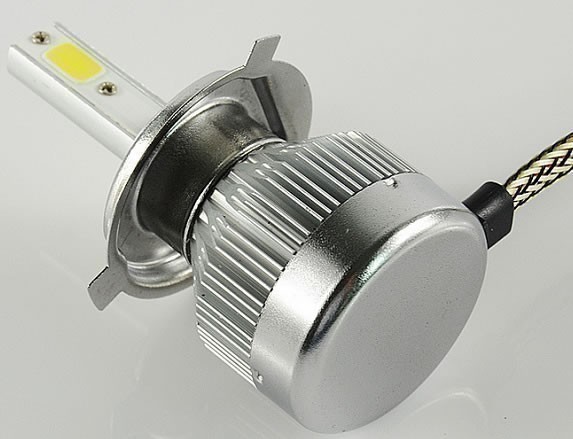 DC12V LED head light H4 correspondence Hi/Lo switch 6000 lumen ( inspection ZRX400 ZZR1100 ZZR250