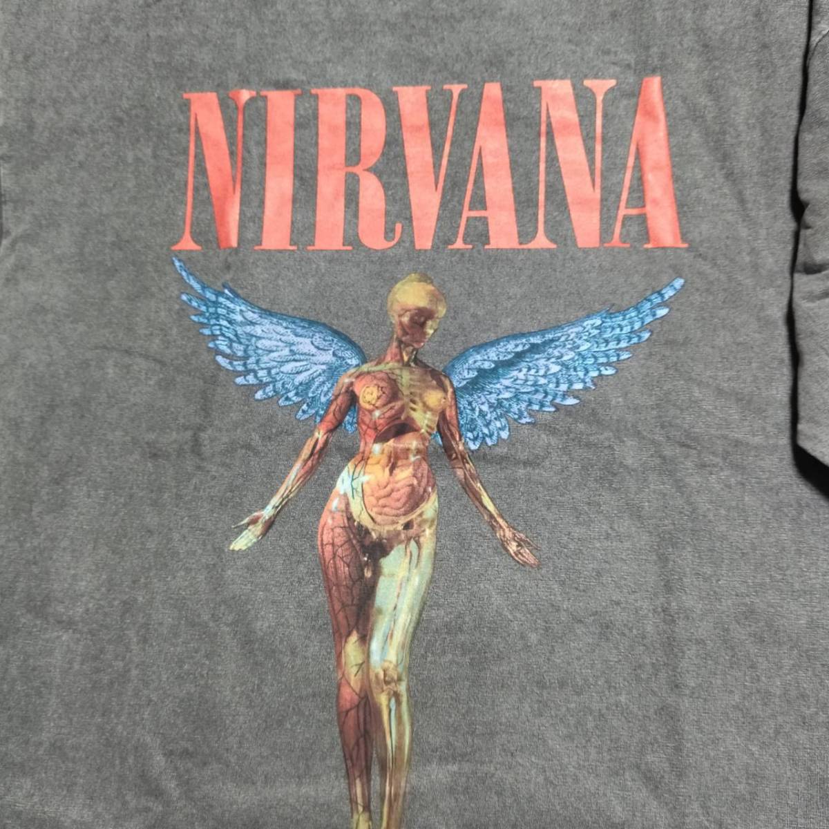 新品 送料無料 XLサイズ ニルバーナ ニルヴァーナ Tシャツ オーバーサイズ BIG カートコバーン Nirvana IN UTERO LL SIZE イン・ユーテロ _画像4