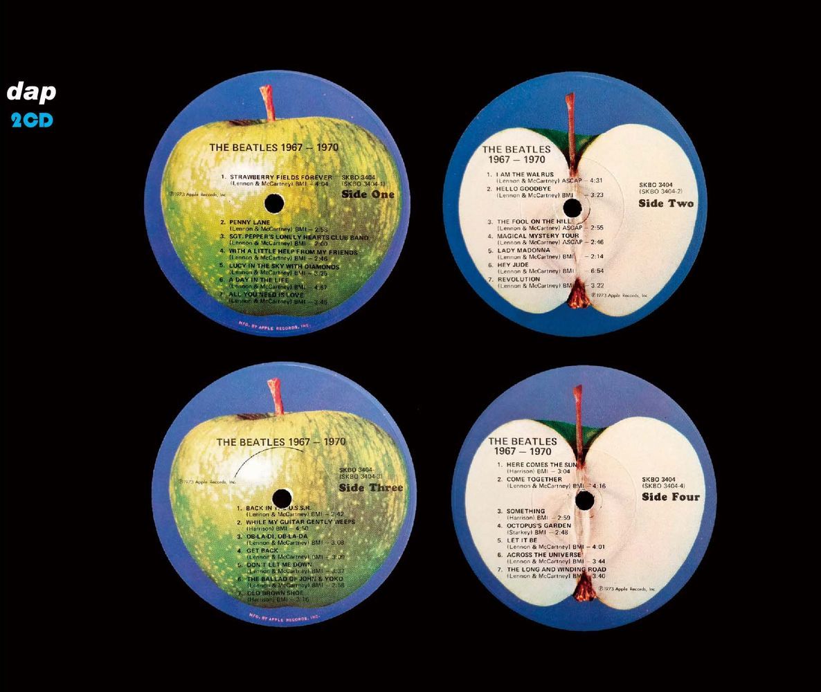 THE BEATLES / 1962-1966 (赤) & 1967-1970 (青) THE CAPITOL ALBUM MASTERS (新品輸入盤 2CD+2CDセット) ◇DAP_画像7