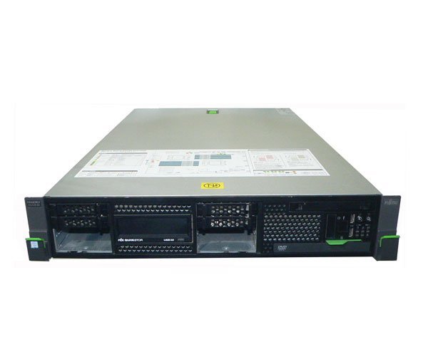 富士通 PRIMERGY RX2520 M1 (PYR2521R2N) Xeon E5-2403 V2 1.8GHz×2 メモリ 24GB HDDなし(2.5インチ) DVD-ROM AC*2_画像1