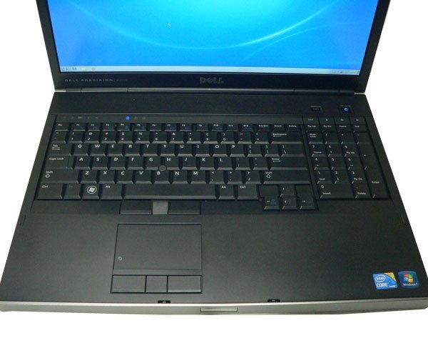 Windows7(英語版) DELL PRECISION M6500 Core i5-M560 2.66GHz 8GB 320GB×2 17インチ WUXGA(1920×1200) Quadro FX2800M アダプタ欠品_画像3