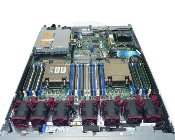 HP ProLiant DL360 Gen9 P9V54A Xeon E5-2650 V4 2.2GHz×2基(12C) メモリ 192GB HDD 300GB×2(SAS) DVD-ROM AC*2_画像3