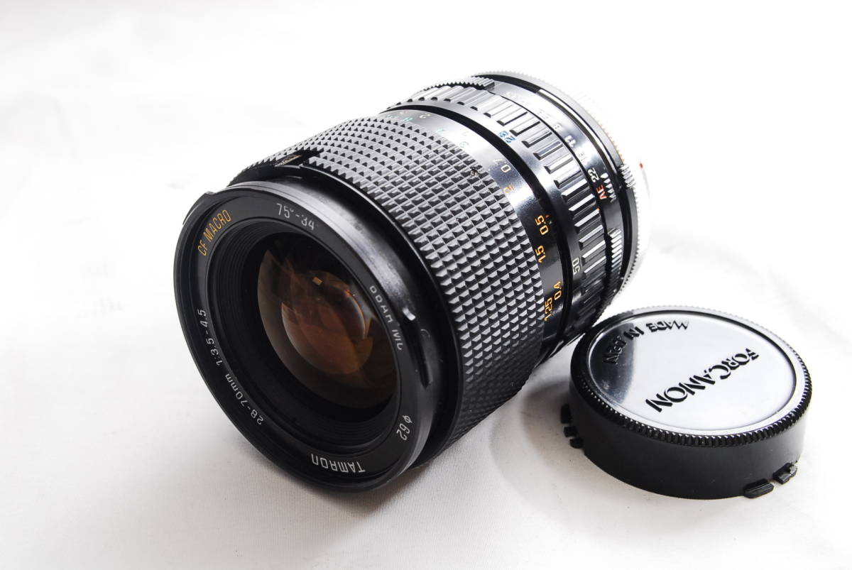 Canon 用　FDマウント　TAMRON CF MACRO 28-70mm 1:3.5-4.5 (良品）　0501-30_画像2