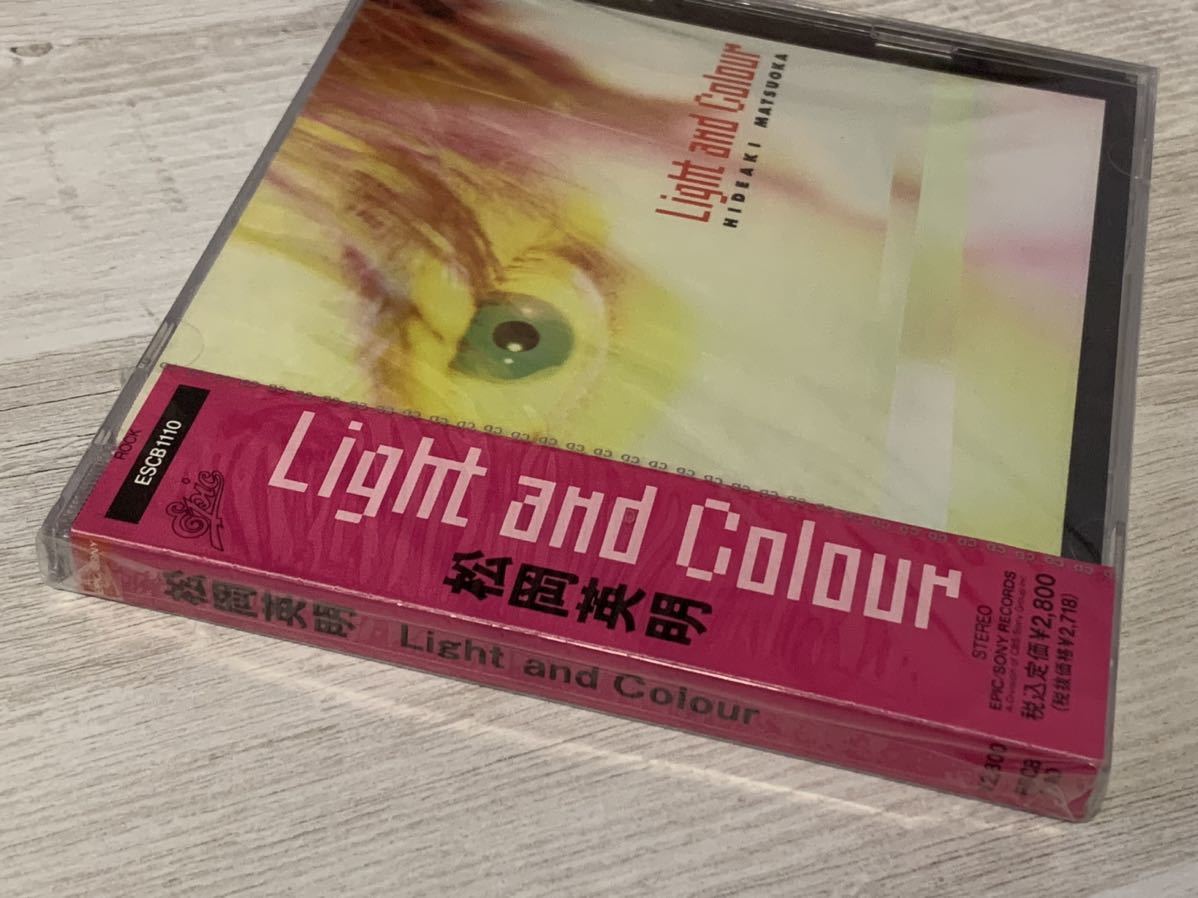 23【新品未開封】 松岡英明 松岡英明 Light and Colour　　ＣＤ　見本_画像2