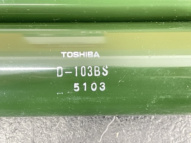 Toshiba X линия труба 10 шт. комплект [ б/у ] toshiba D-103BS не проверено вакуумная трубка? зеленый /55726
