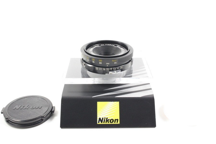 【 HORITA CAMERA 】B(良品) 2662 Nikon GN Ai Auto NIKKOR 45mm F2.8 710540 ニコン 単焦点 パンケーキレンズ 携行性抜群_画像1